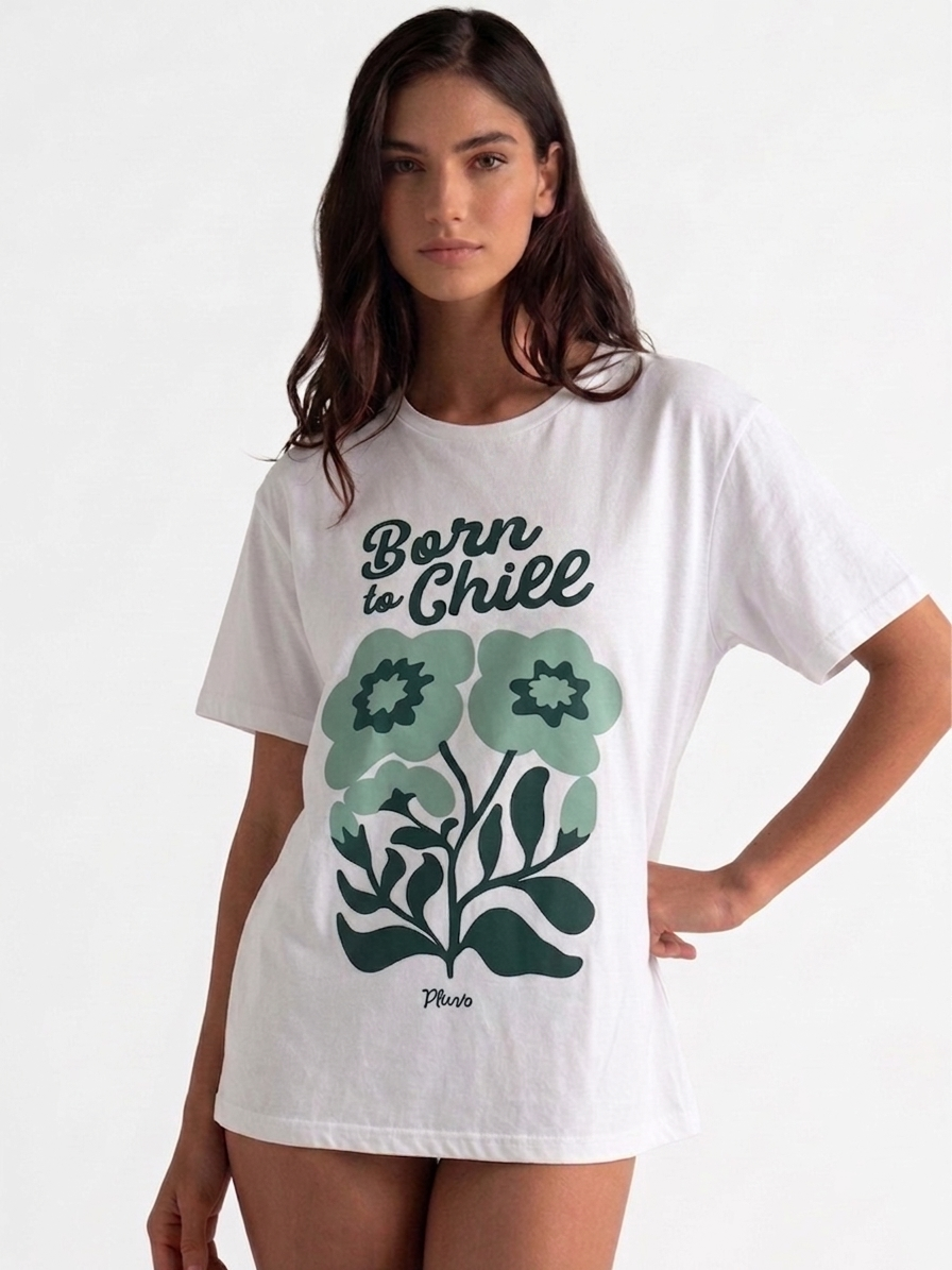 T-SHIRT BORN TO CHILL